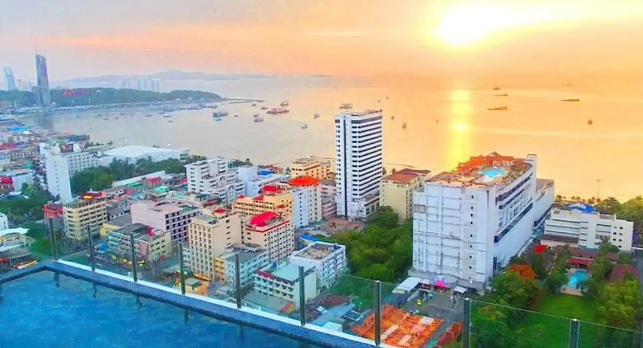 Central Pattaya - Infinity Pool Condo Pattaya View Εξωτερικό φωτογραφία
